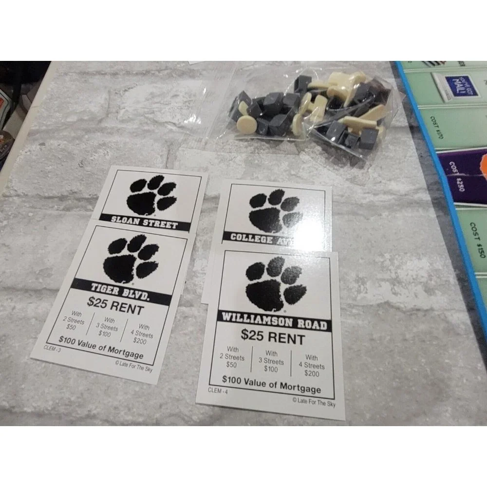 Late for the Sky clemsonopoly monopoly
